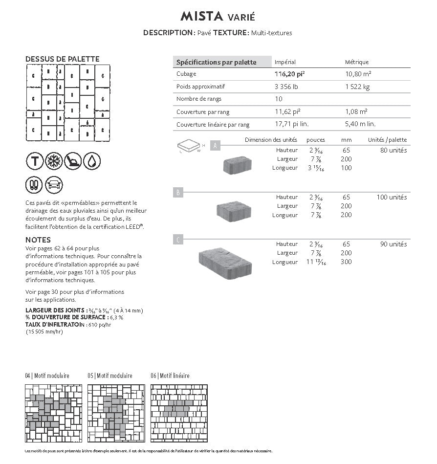 Mista Pavé (Varié)