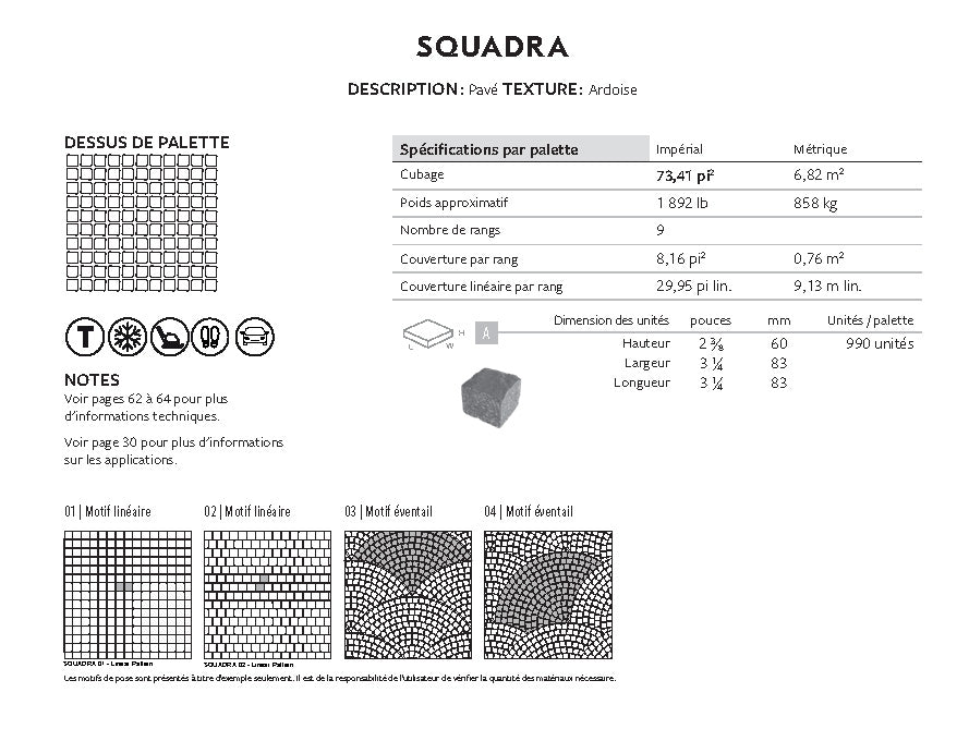 Pavé Squadra