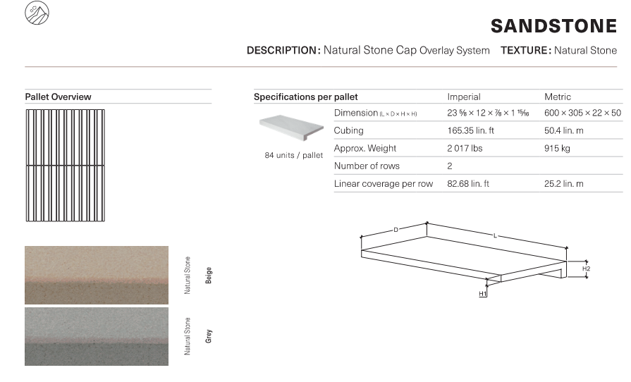 Sandstone Overlay Step