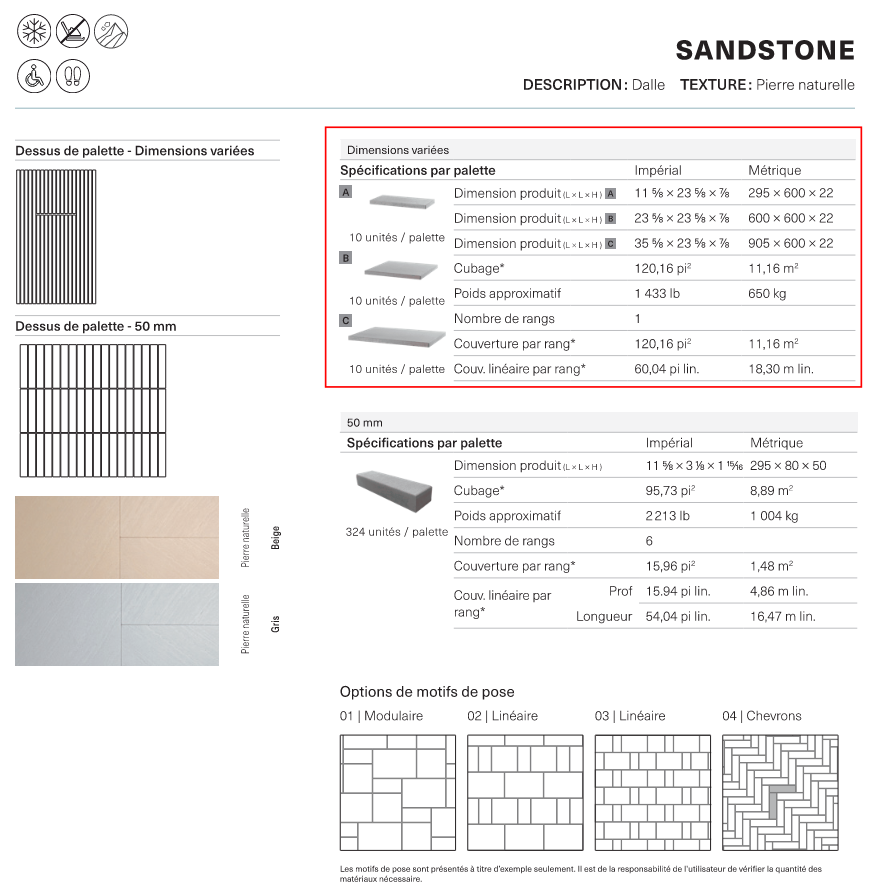 Sandstone Slab