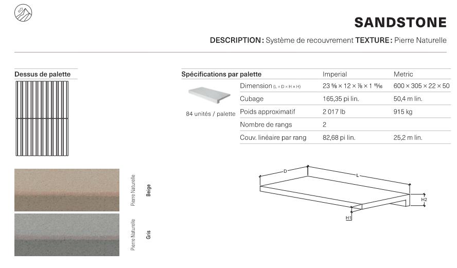 Sandstone Overlay Step