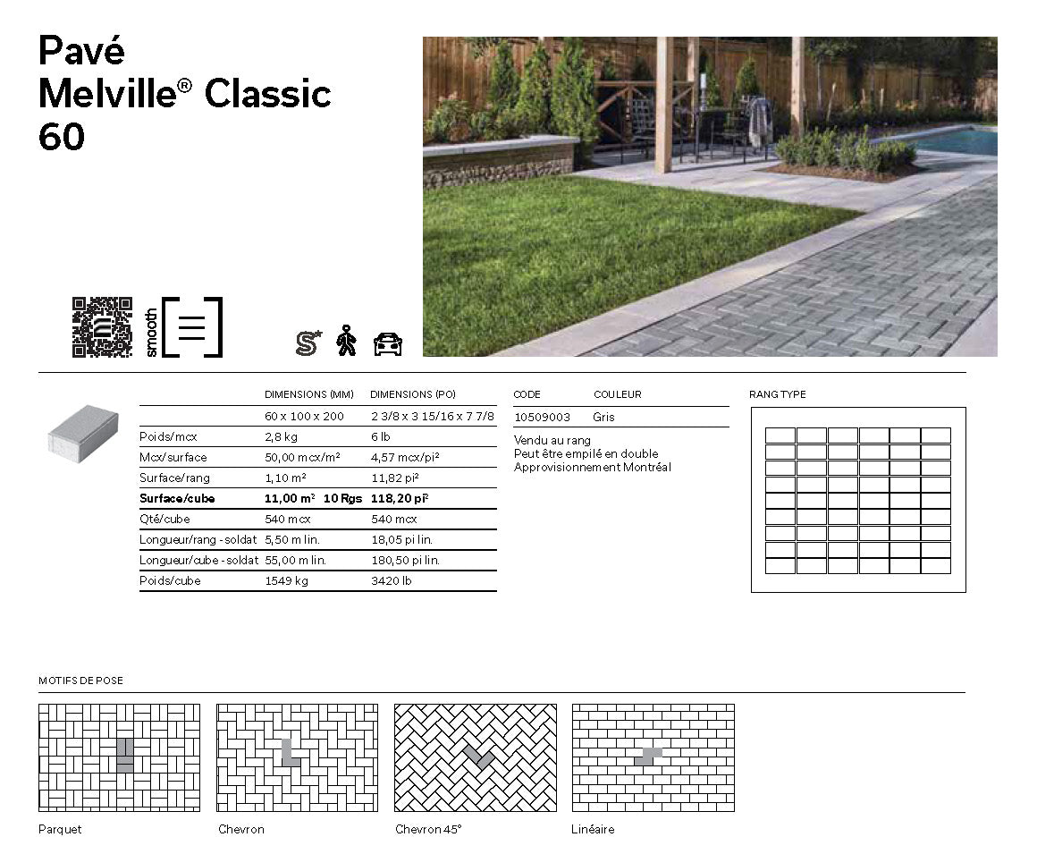 Pavé Classique Melville®