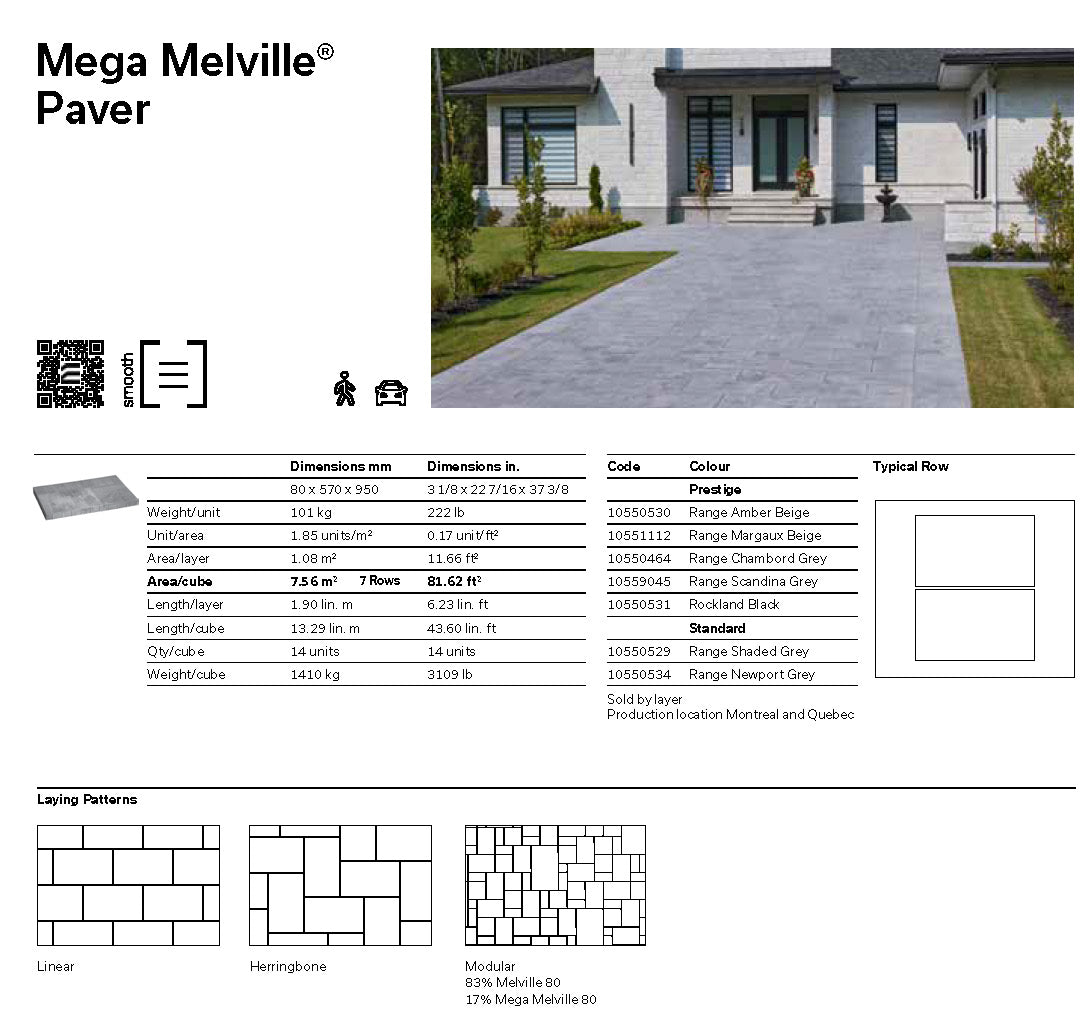 Mega Melville® Paver